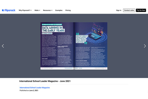 Data Mining in the Early Years ISL article screenshot