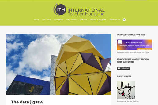 The data jigsaw blog screenshot