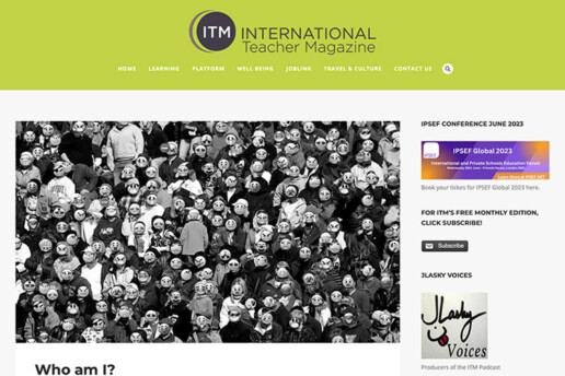Who am I ITM blog screenshot