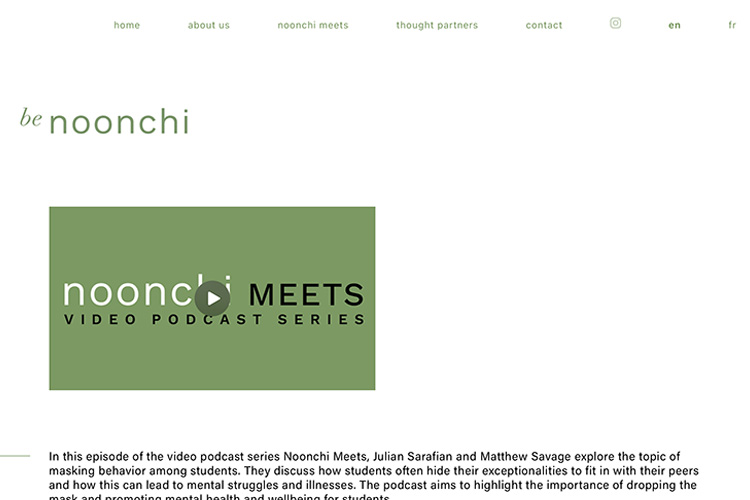 noonchi meets video podcast screenshot