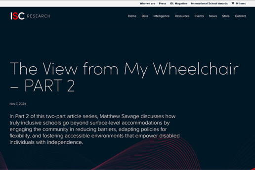 The View from My Wheelchair Part 2