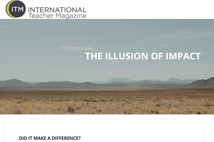 The illusion of impact